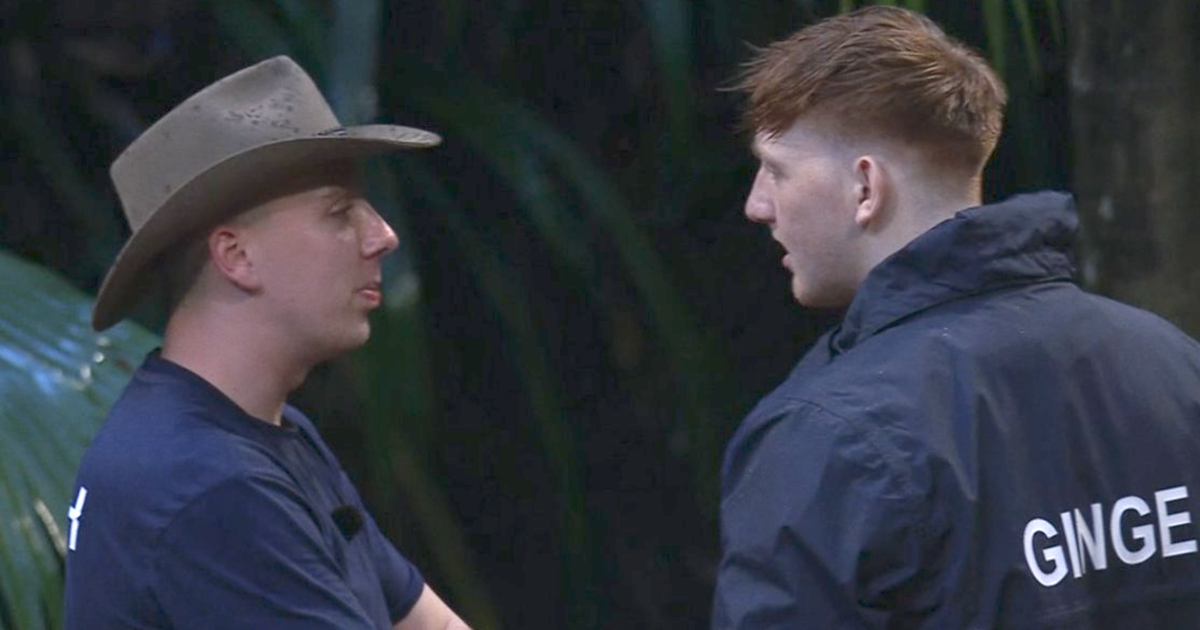 I'm A Celeb camp's first clash as Angry Ginge told 'you're being stupid'
