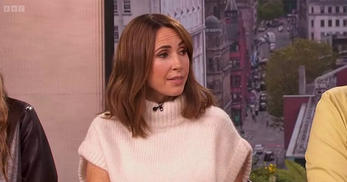 Alex Jones admits she 'feels replaceable' in The One Show admission