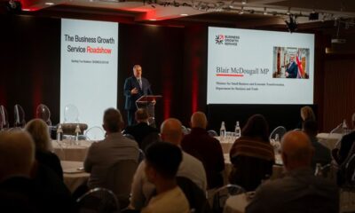 Government "urgently" working to help SMEs, Minister says on visit to Tyneside