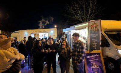 Hundreds gather for Cambridgeshire village’s first ever Christmas light switch-on