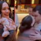 Pete Davidson and Elsie Hewitt Share Passionate Kiss at Baby Shower