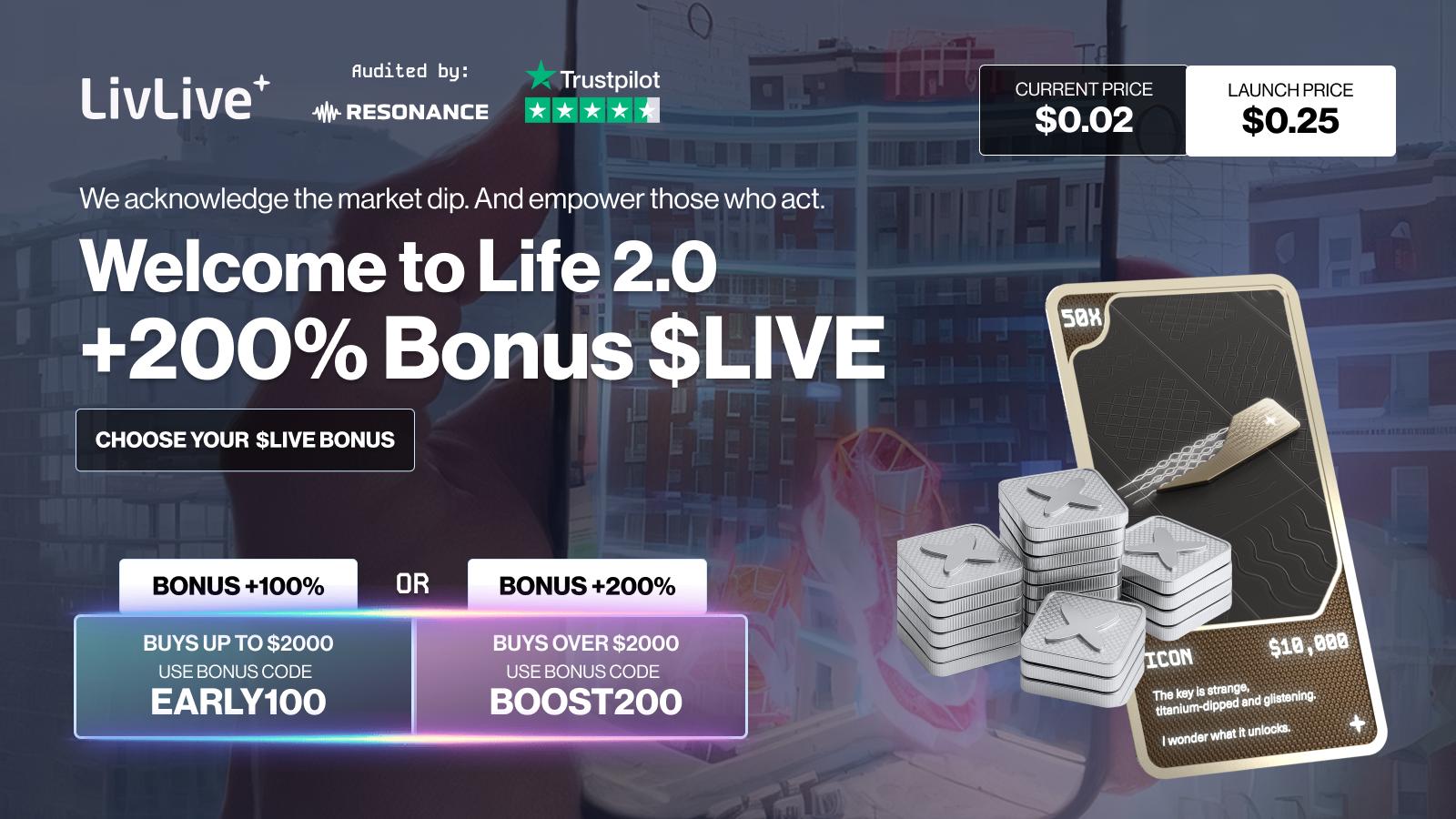 LivLive's Bonus Multiplier Surge Outshines Monero and Hedera Performance