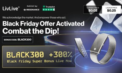 Exclusive: LivLive 300% Bonus Presale Grabs Attention as Bitcoin Strengthens