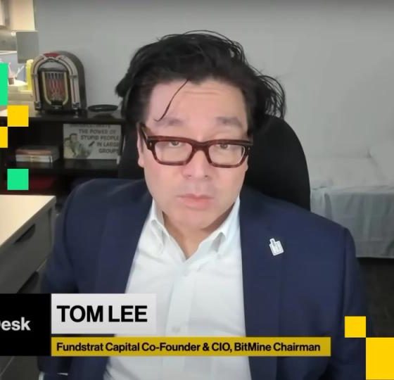 Tom Lee Says ETH Is Starting Bitcoin-Style 'Supercycle' That Produced 100X Gain