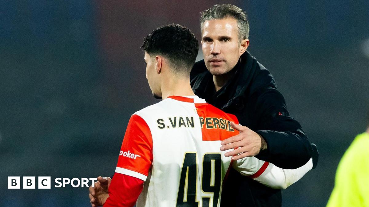 Robin and Shaqueel van Persie