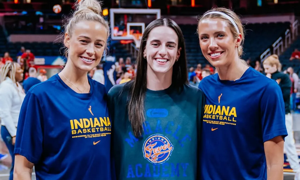 Fever' Lexie Hull shared a fun photo with a nod to Caitlin Clark and Sophie Cunningham's "Tres Leches" trio