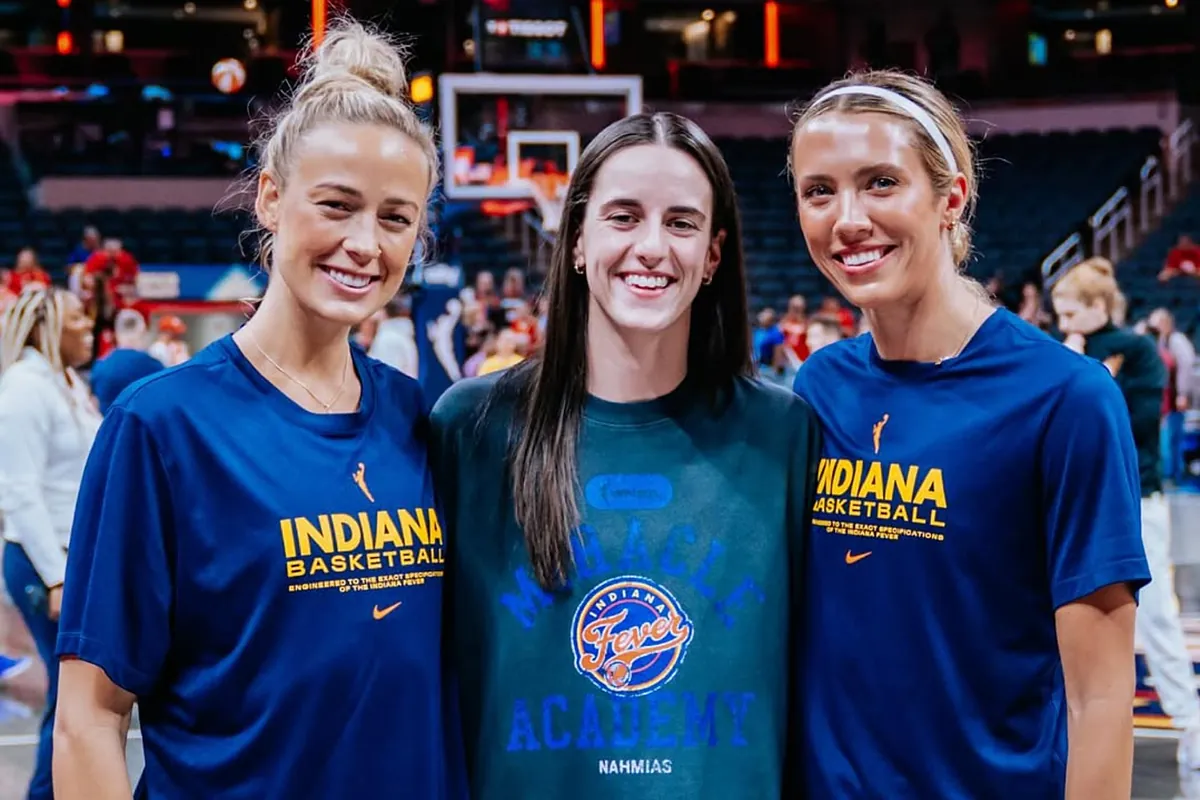 Fever' Lexie Hull shared a fun photo with a nod to Caitlin Clark and Sophie Cunningham's "Tres Leches" trio