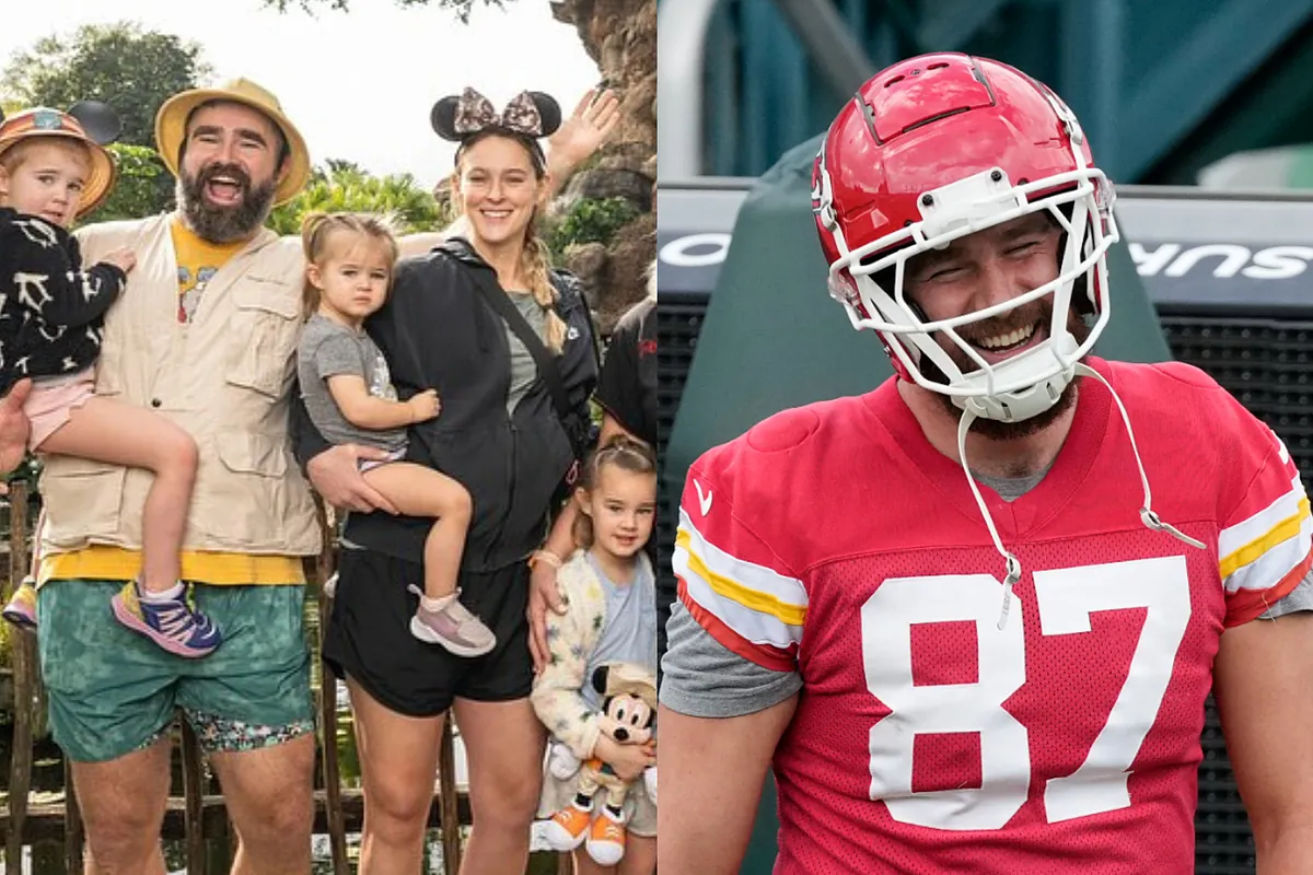 Jason Kelce's wife, Kylie, didn't hesitate to say what Travis Kelce would be willing to do for his four nieces