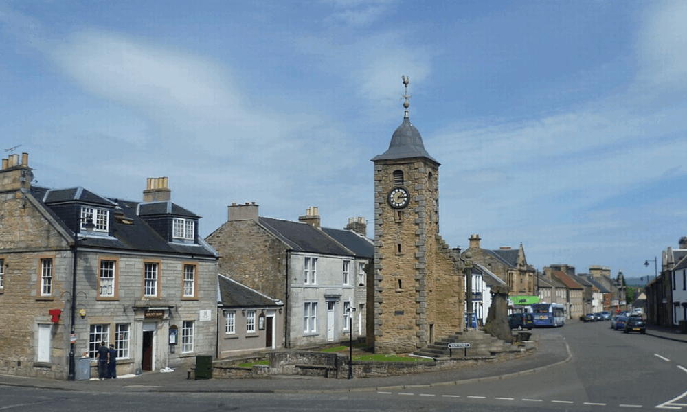 Baby in hospital after 'injury' at property in Scots town as police launch probe