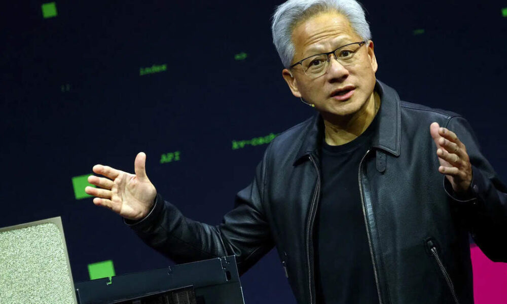 Nvidia's Jensen Huang needs investors to party like it’s not 1999