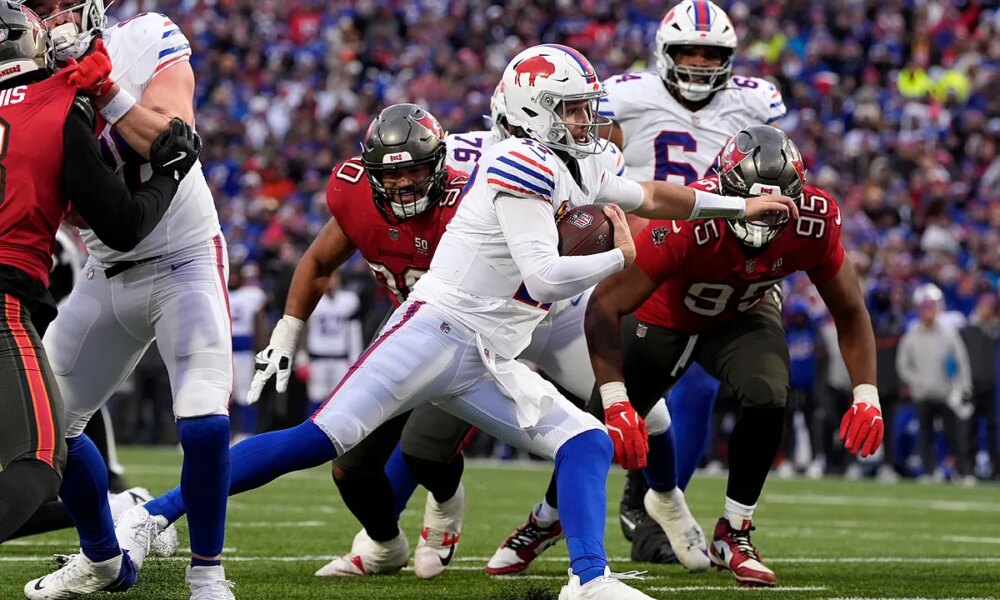 Josh Allen spreads his 'madness' to Bills heiress Jessica Pegula after his maniacal laugh goes viral