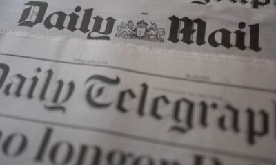 Owner of U.K.’s Daily Mail Nears Deal to Buy Rival Daily Telegraph