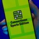 NYT Connections: Sport Edition on a phone
