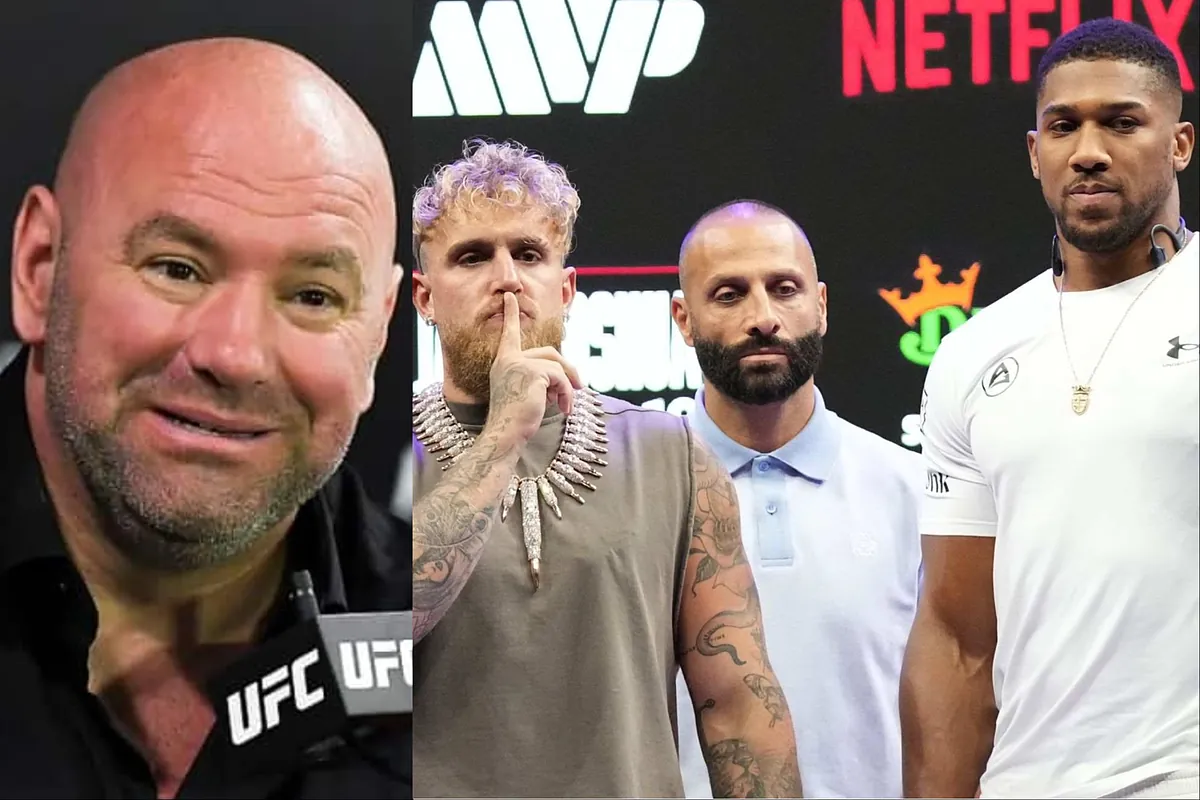 Anthony Joshua vs Jake Paul: Dana White accused of peddling 'blatant lie' about fight