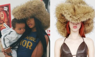 You ask, we answer! Skai Jackson Posed in a Brown $295 Kim Shui Faux Fur Hat for the 'Gram