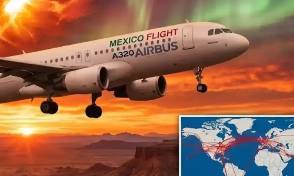 Airbus A320 Flight: How a mysterious solar blast on a Mexico flight in October triggered global aviation chaos a month later