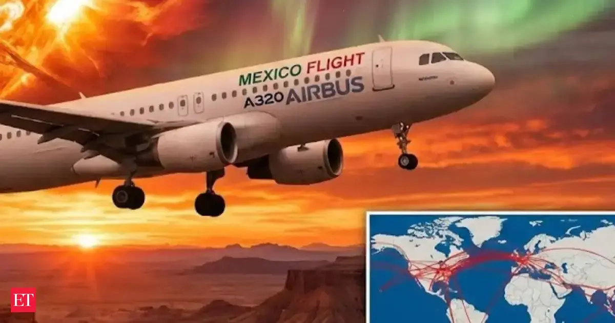 Airbus A320 Flight: How a mysterious solar blast on a Mexico flight in October triggered global aviation chaos a month later