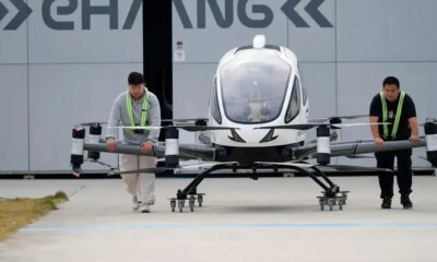 Electric vehicle prowess helps China's flying car sector take off