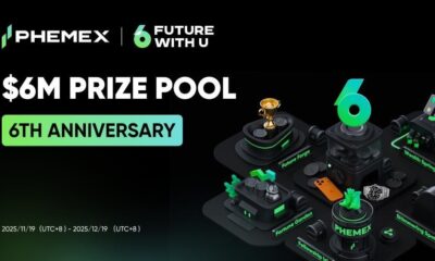 Phemex Launches $6 Million, Multi-Venue Festival to Celebrate Its 6th Anniversary