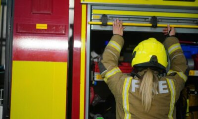 North Yorkshire fire crew called to 'precarious’ for sale sign