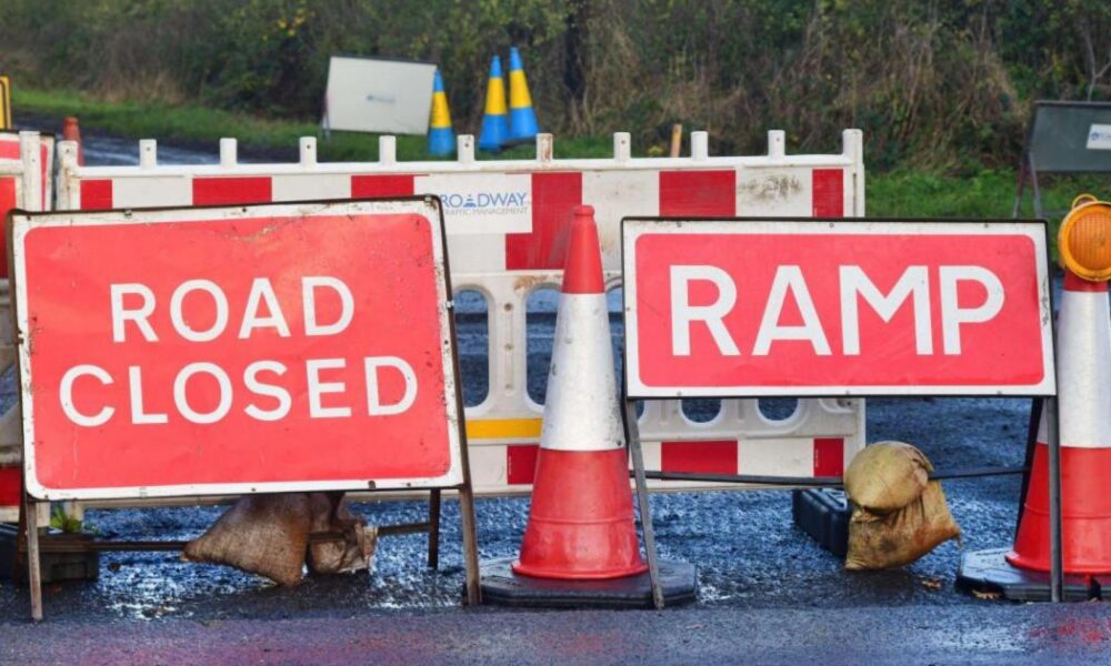 Darlington road closures and traffic controls this weekend