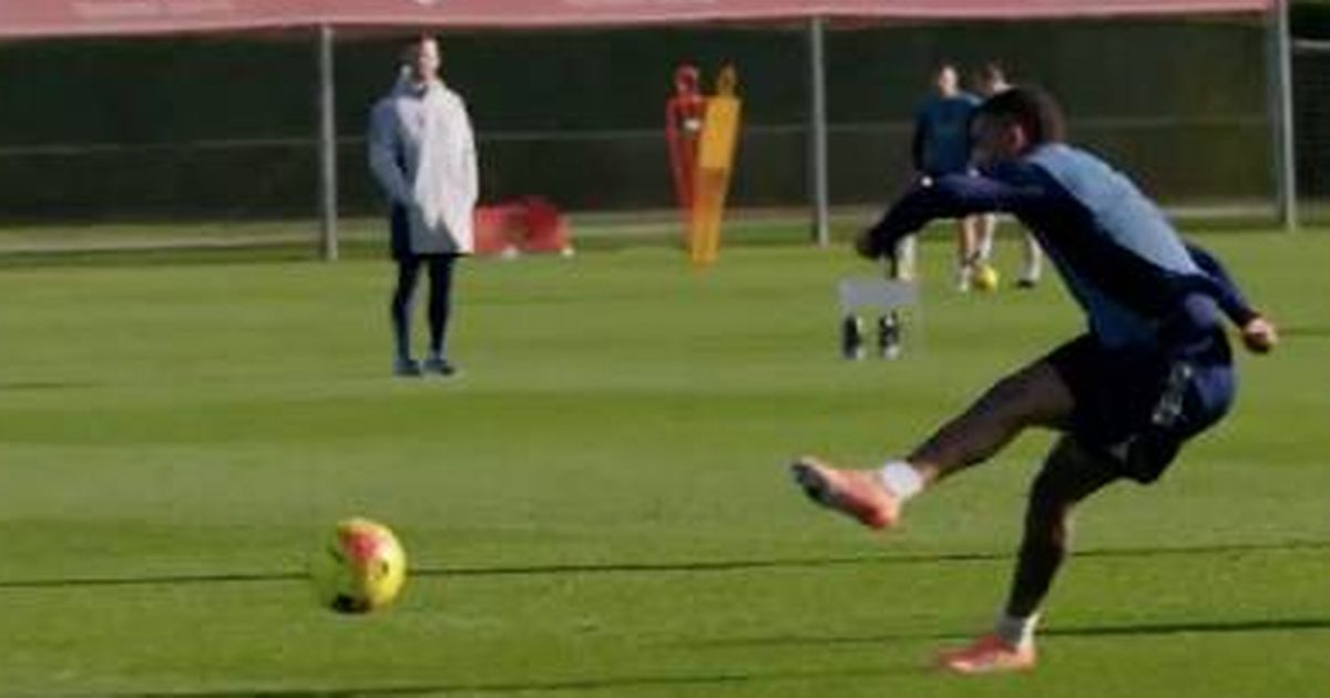 Gabriel Jesus' clear message to Mikel Arteta as Arsenal training footage emerges