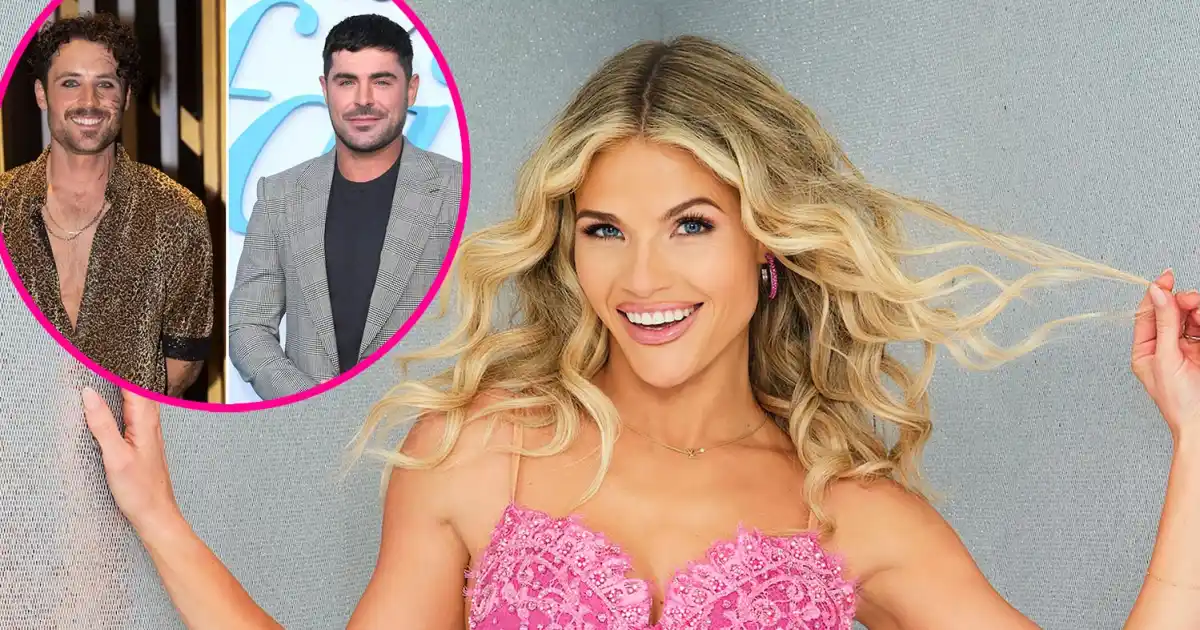 DWTS' Witney Carson Deletes Text Screenshot About Dylan and Zac Efron