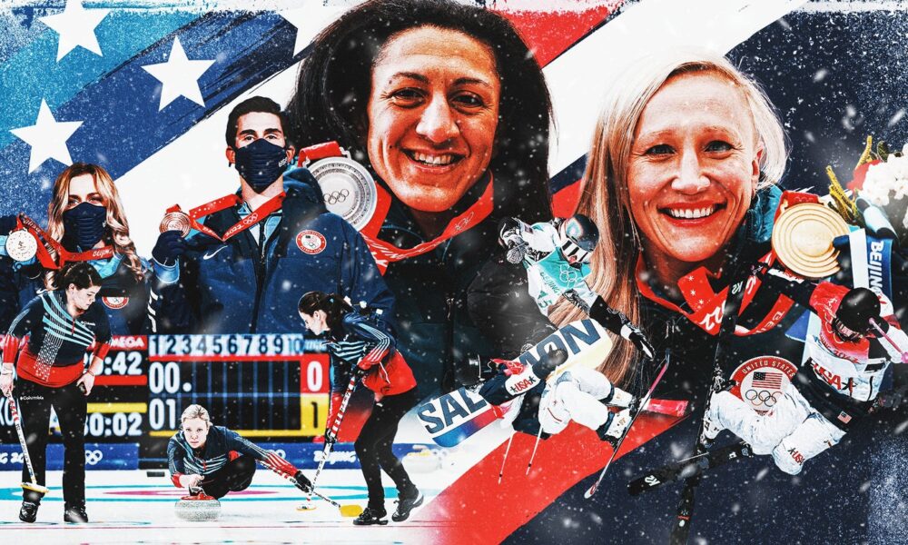 2022 Winter Olympics: Kallie Humphries earns gold for U.S. on Day 10