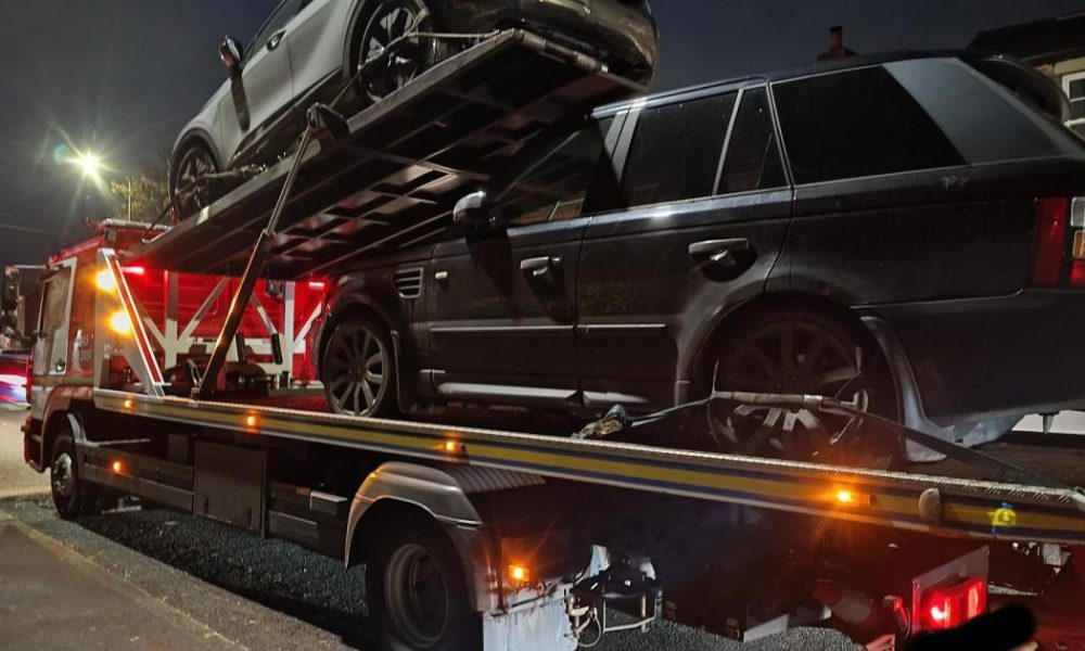 Police seize car in Over Hulton for having false plates