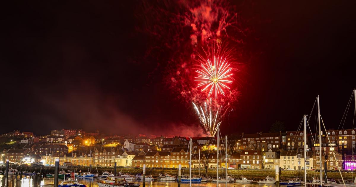 Whitby Christmas Market 2025 kicks off with fireworks show