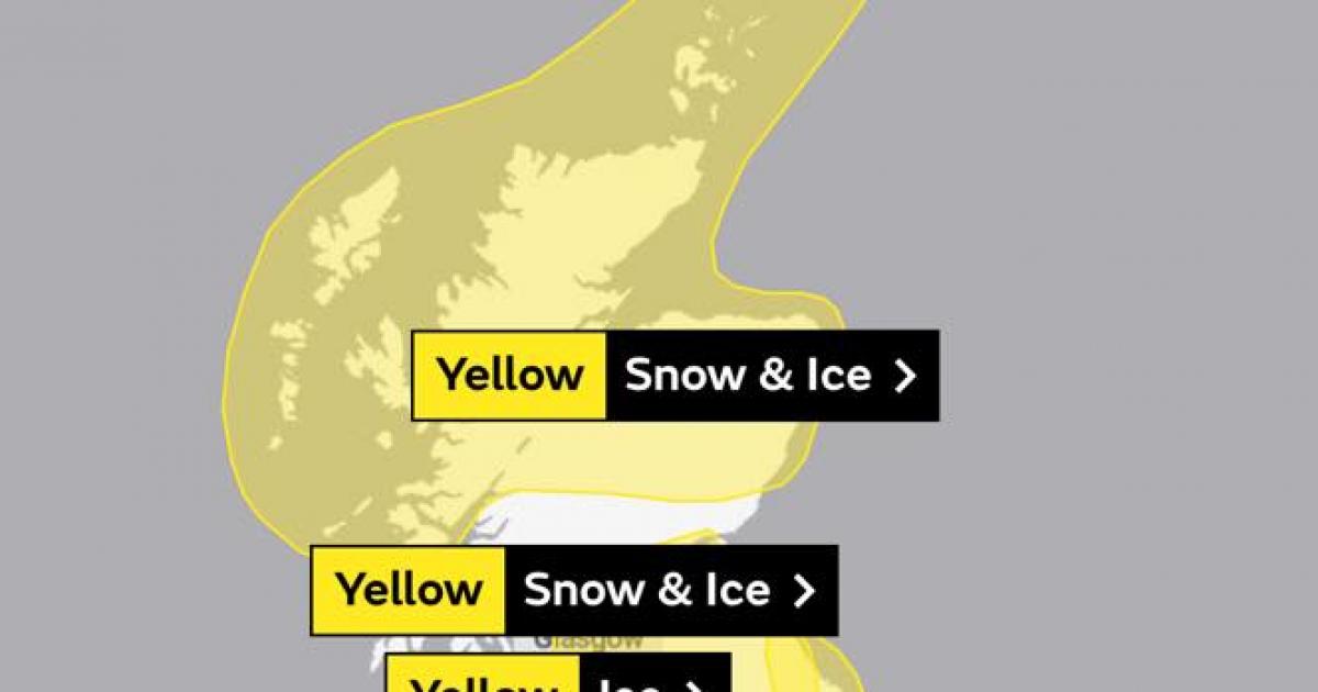 Amber snow warning for North York Moors and Yorkshire Wolds