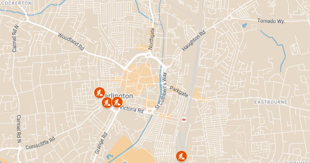 All of the Darlington road closures and works this weekend