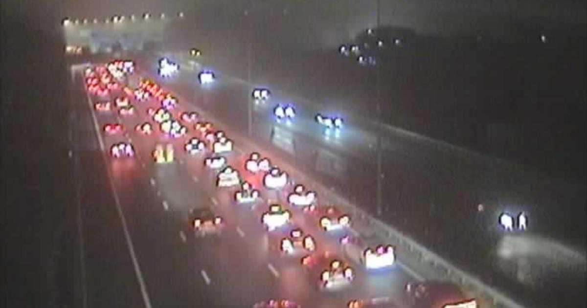 Live updates: crash causes long delays on major motorway