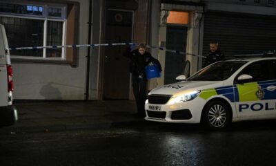 Pictures as CSI work at Spennymoor Quinn's Inn pub after incident