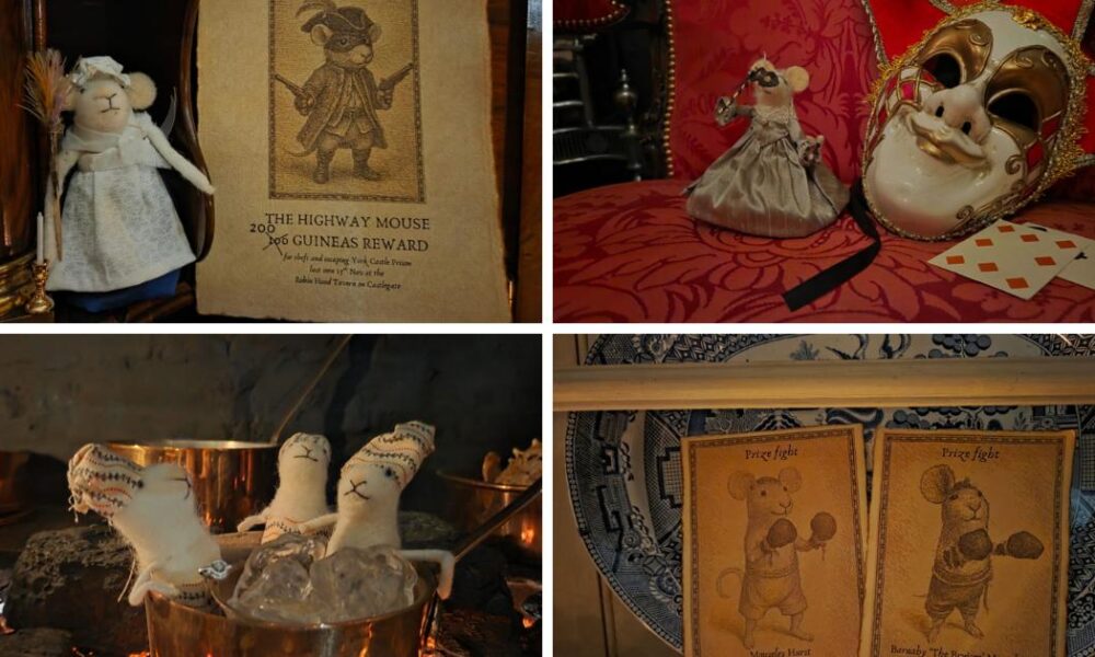 Fairfax House York Christmas display 2025: Mousequerade