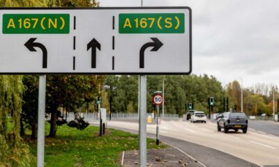Two in hospital after A167 Chester-le-Street crash