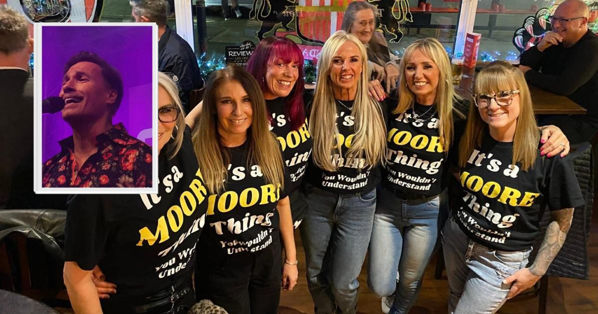 Nathan Moore rocks Darlington Old School Disco at The Forum