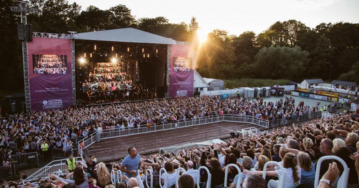 Anastacia and Heather Small at Scarborough Open Air Theatre