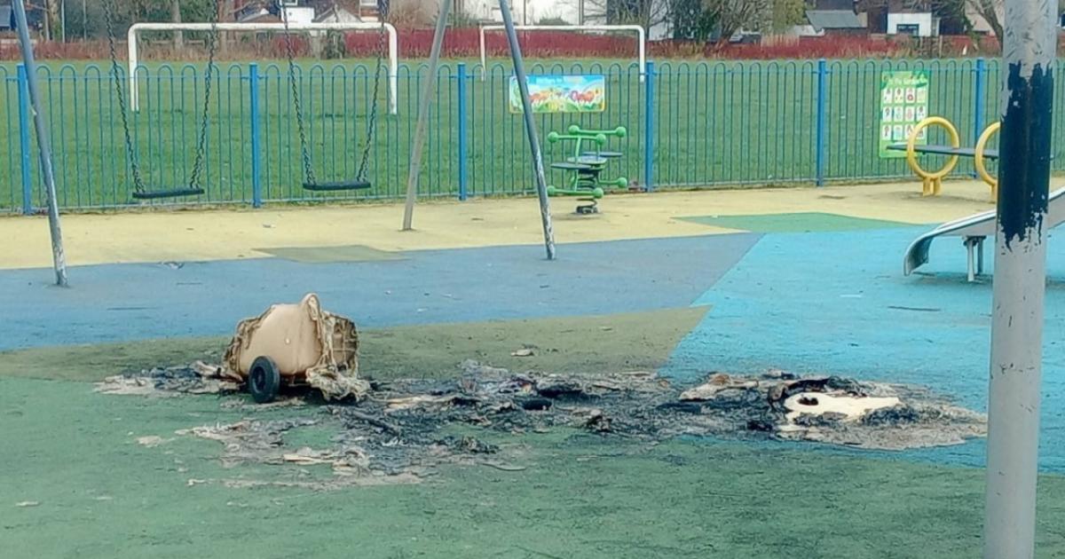 Kearsley play area locked up after wheelie bins stolen and set on fire