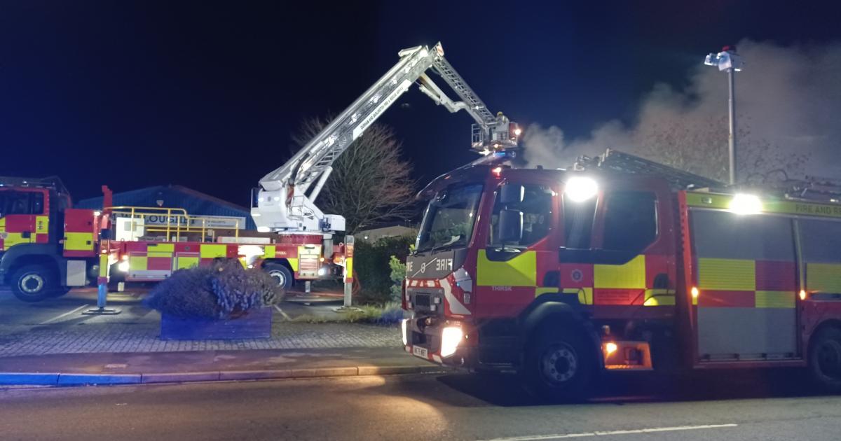 One person taken to hospital after Northallerton fire