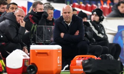 'Arne Slot Out' trends on X as frustrated fans finally give up on Liverpool boss after equalling unwanted 33-year record