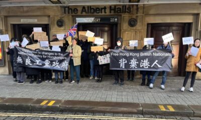 Bolton's Hong Kong community protest 'draconian' rules