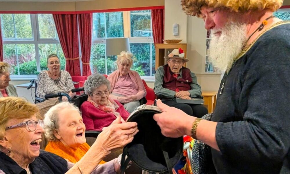 Stamford Bridge Beaumont care home's Viking history day