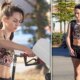 Jordon Hudson Flaunts Abs in Tiny Cheer Outfit