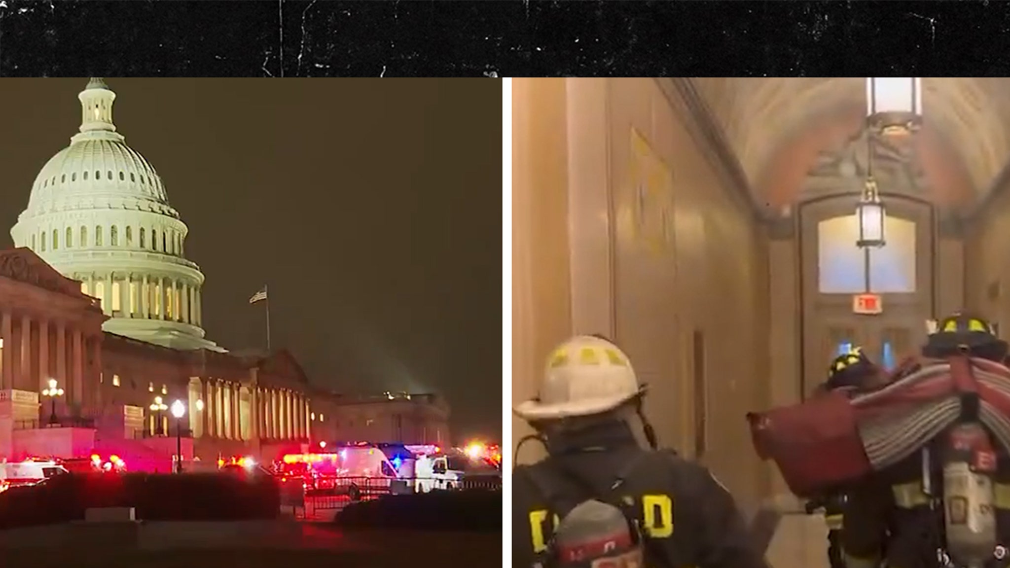 Fire Sparks in US Capitol Subway System, Two Cops Hospitalized