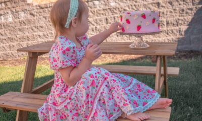 Strawberry Photoshoot For Emma's 2nd Birthday