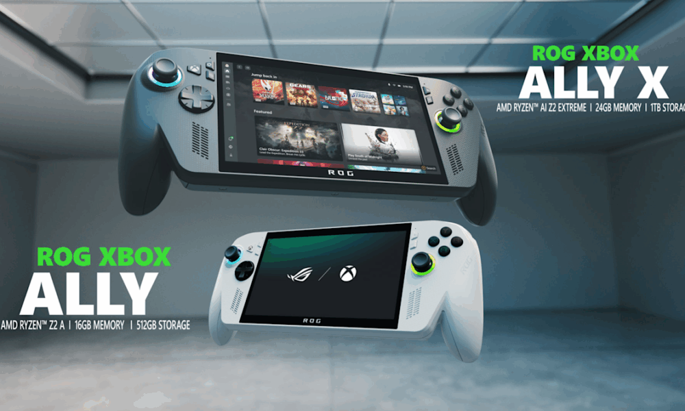 Microsoft just released a bunch of software updates for the ROG Xbox Ally