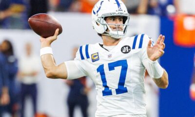 Colts QB Daniel Jones playing through broken bone in leg
