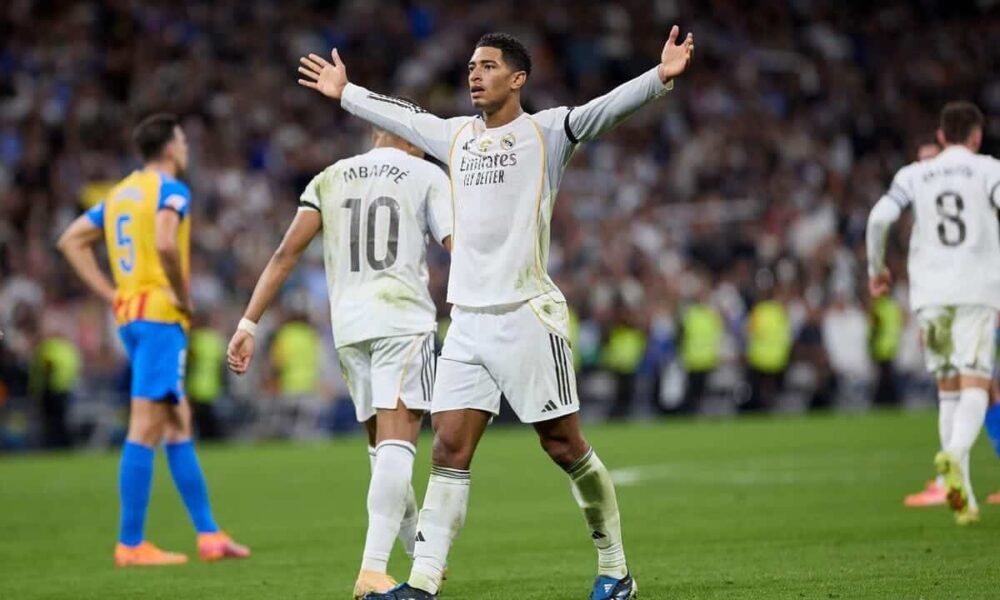 Bellingham scores late equaliser as Los Blancos go top of LaLiga despite draw