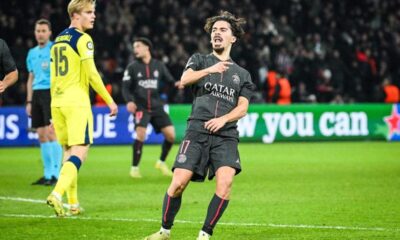 Report, result and goals as Vitinha hat-trick sees off spirited Spurs